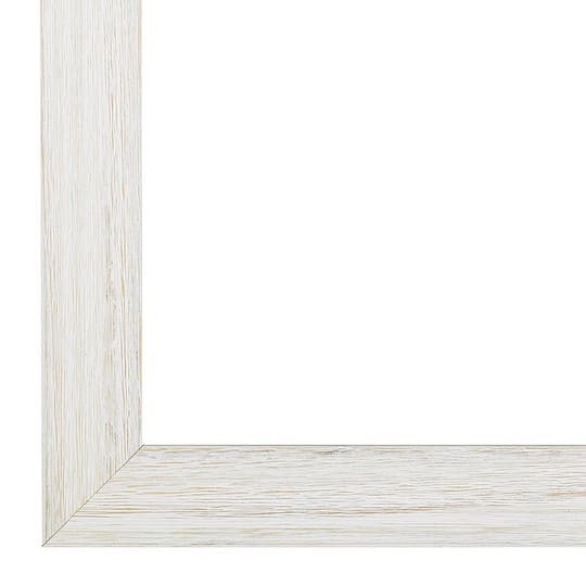 Distressed White Frame, Home Collection By Studio Décor®